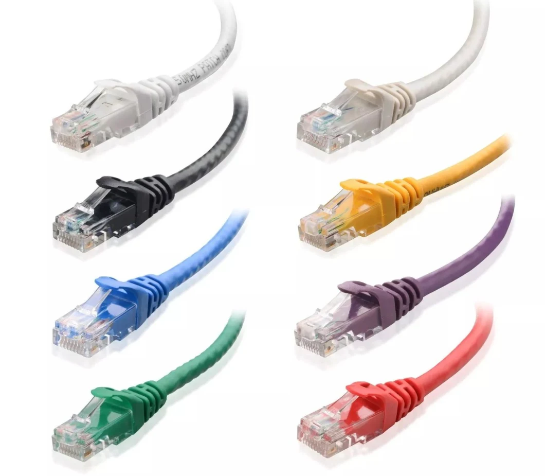 Cat 6 Patch Cord UTP Cat5e Patch LAN Cable with RJ45 Connectors