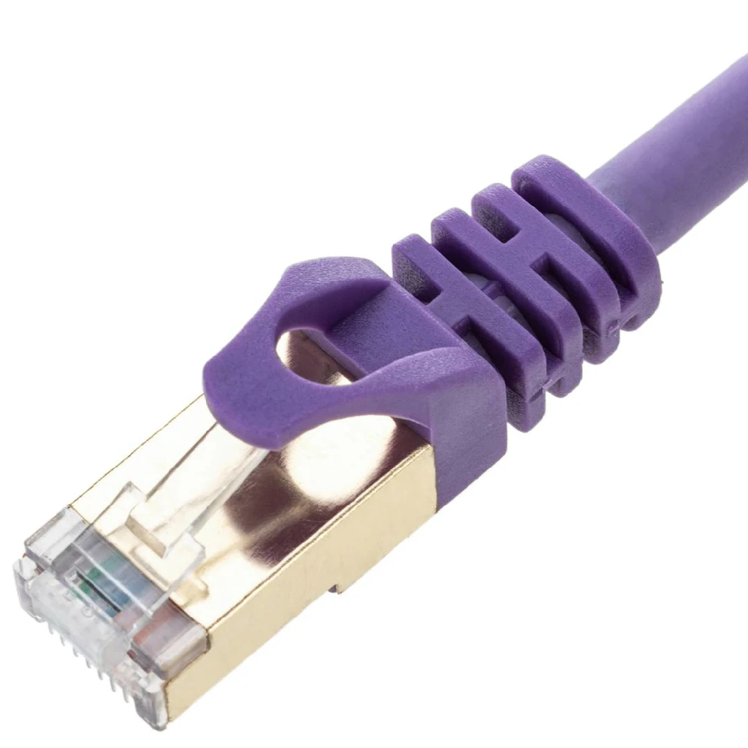 S/FTP Cat8 RJ45 Network Patch Cord 40Gbps 20m for Data Communication