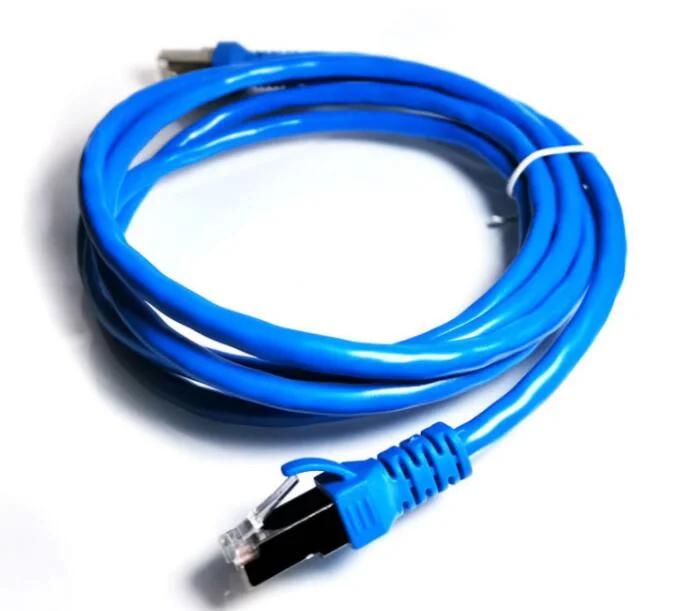 Computer Use RJ45 Connector PVC Jacket Copper Wire Cat 5e CAT6 UTP Indoor Network Cable Patch Cord