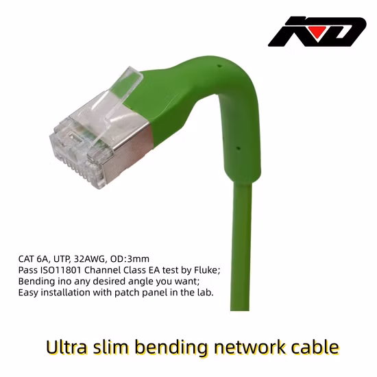 LAN Patch Slim Flat UTP Cable Cat5 CAT6 Cat7 Patch Cord