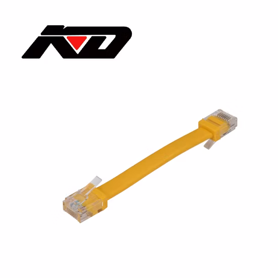 LAN Patch Slim Flat UTP Cable Cat5 CAT6 Cat7 Patch Cord