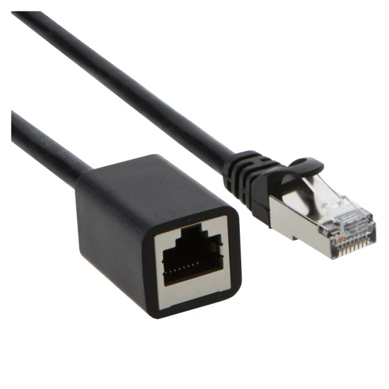 Cabo de extensão Ethernet RJ45 Cat5e CAT6 macho para fêmea