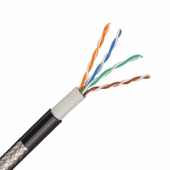 Cabo LAN Cat5e UTP aprovado no teste de link de rede