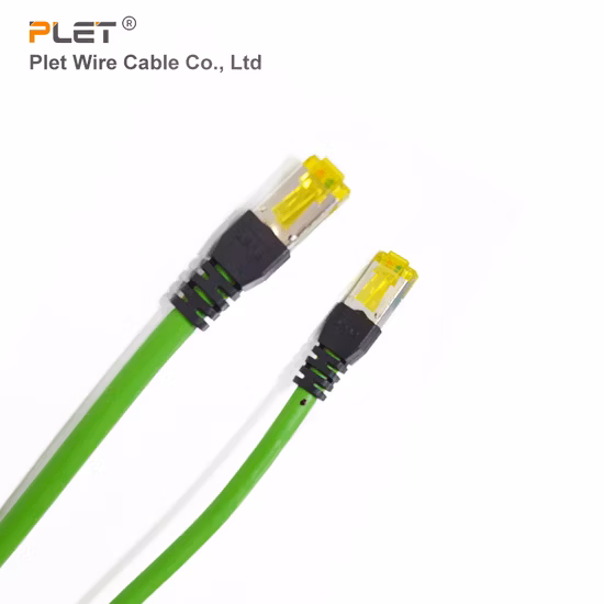 Preço de fábrica FTP CAT6A RJ45 Cabo de conexão de rede 10 gbps para comunicação de dados