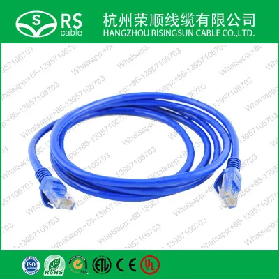 Preço barato 26AWG Cat5e CCA Patch Cord