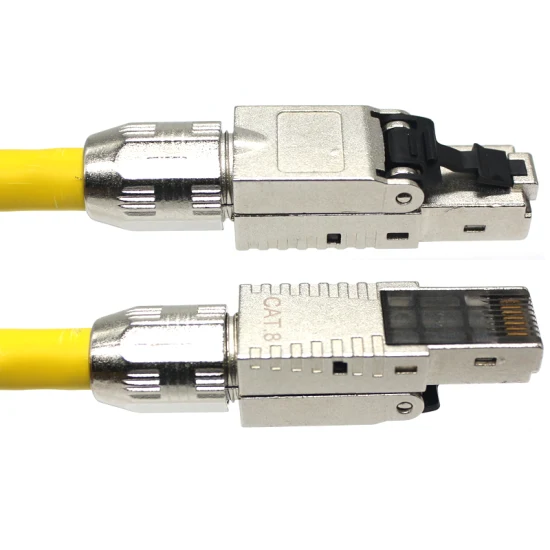 Cat5e UTP Unshielded RJ45 8p8c Connector 50 Micron 15u 30u 50u Gold Plug Modular Projetado para Sistema de Cabeamento