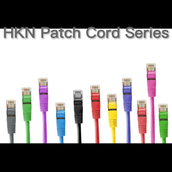 Cat5 CAT6 Cat7 patch cord UTP FTP RJ45 4 pares Fornecimento de fábrica