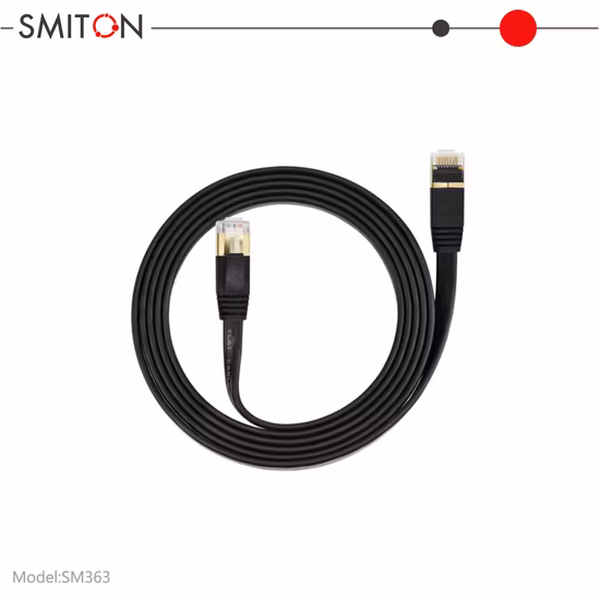 1m 2m 5m FTP Cat7 8p8c Cabo de Rede Plano Cabo de Internet Patch Cord