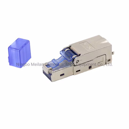 CAT6A Cat7 Cat8 STP 8p8c RJ45 Plugue modular sem ferramentas