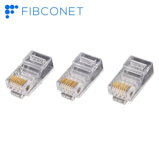 Plugue modular de cabo de rede UTP STP Plugue RJ45 CAT6