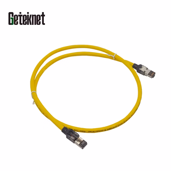 Gcabling Comunicação Cat 6 6A Patch Cable Ethernet CAT6 CAT6A UTP RJ45 Clipe de travamento exclusivo Jumper Cable Rede LAN Patch Cord