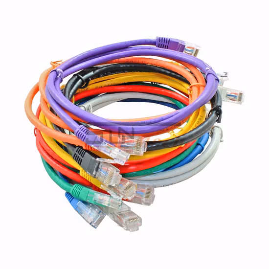 Preço de fábrica LAN Cable Bare Copper 24AWG 4P UTP/FTP/SFTP CAT6 Cabo de patch de rede