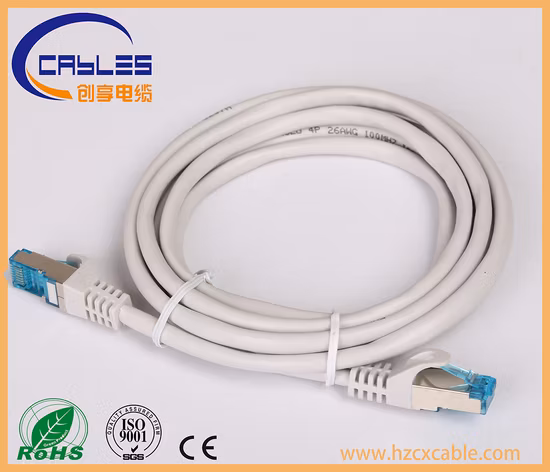 UTP Patch Cord Cat5e com certificados ISO/RoHS/Ce
