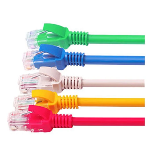 Patch Cord Cat8 certificado ETL/Delta de alta qualidade 24AWG 4 pares 24 AWG Cat5e UTP Patch cord