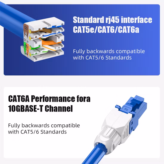  Não blindado /UTP Cat.  6 plugue modular do conector RJ45