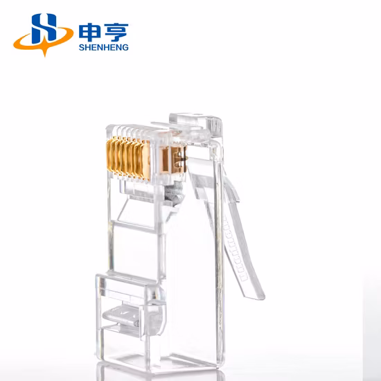 Rede à prova d'água Ethernet Modular 8p8c Keystone Cat5e CAT6 RJ45 Fêmea Jack RJ45 Conectores Plugue