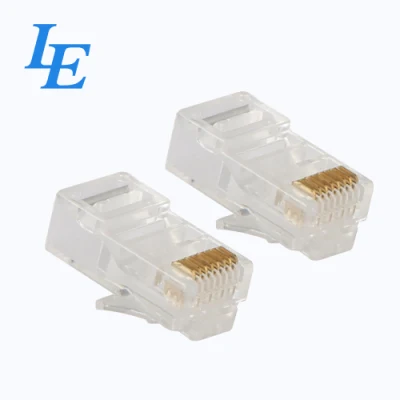 Conectores de cabo Le CAT6 Cat RJ45 plugue modular