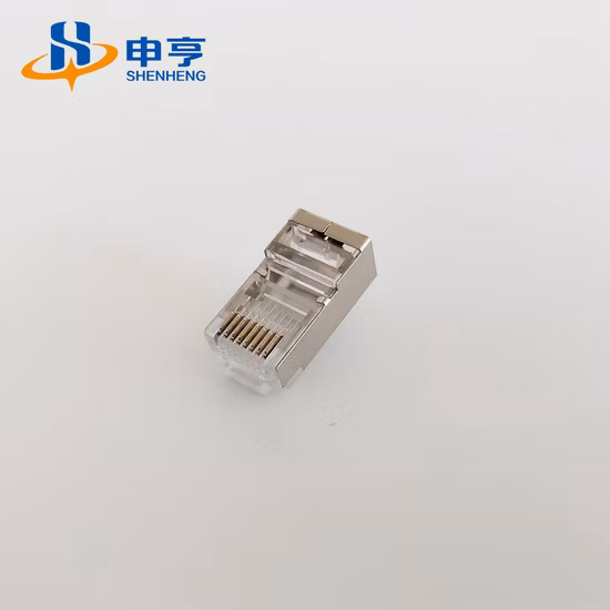  Blindado/UTP Cat.  Plugue modular do conector RJ45 5e