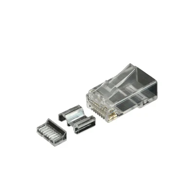 Conector RJ45 UTP CAT6A Conectores sem ferramentas CAT6A Plugue modular