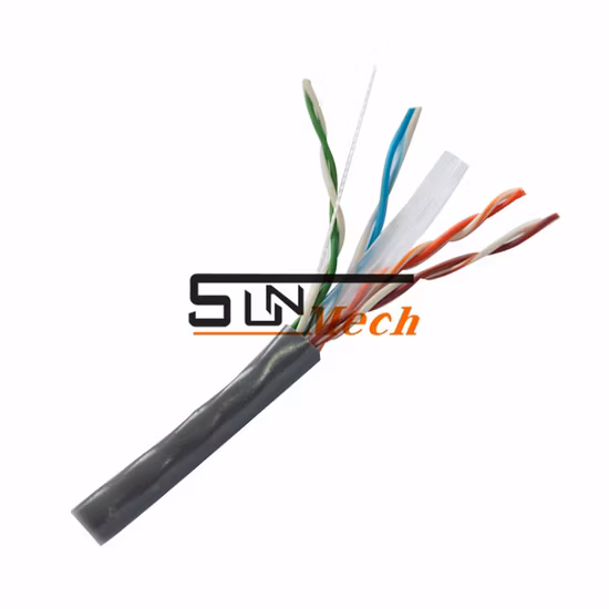 Cat5 Cat5e CAT6 CAT6A Cabo de comunicação Cabo de rede Patch Cord