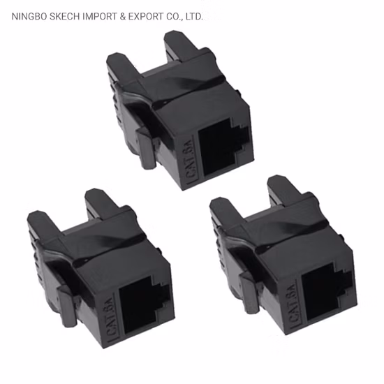 Metal blindado banhado a ouro 8 pinos 8p8c 50 mícrons Cat7 Plugue modular preço Rede à prova d'água Conector UTP Plugue de cristal blindado FTP RJ45 Conector do módulo
