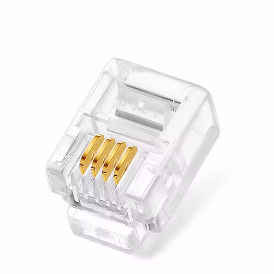 Plugue Modular de Fibra Óptica Cat5e