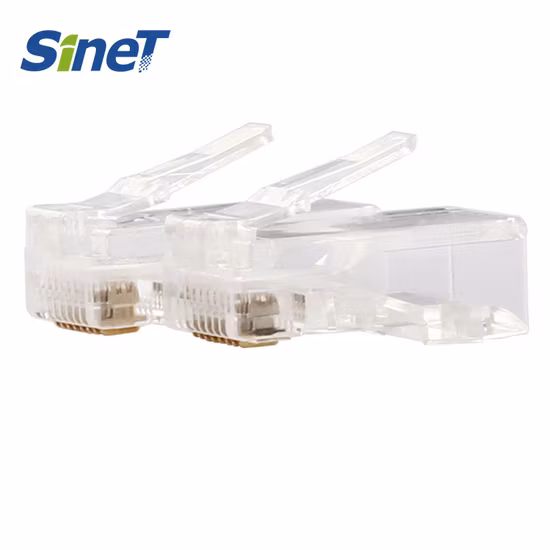 Gcabling 8p8c RJ45 Network Plug 100 Pack RJ45 Connector CAT6 CAT6A Ethernet Modular Plug